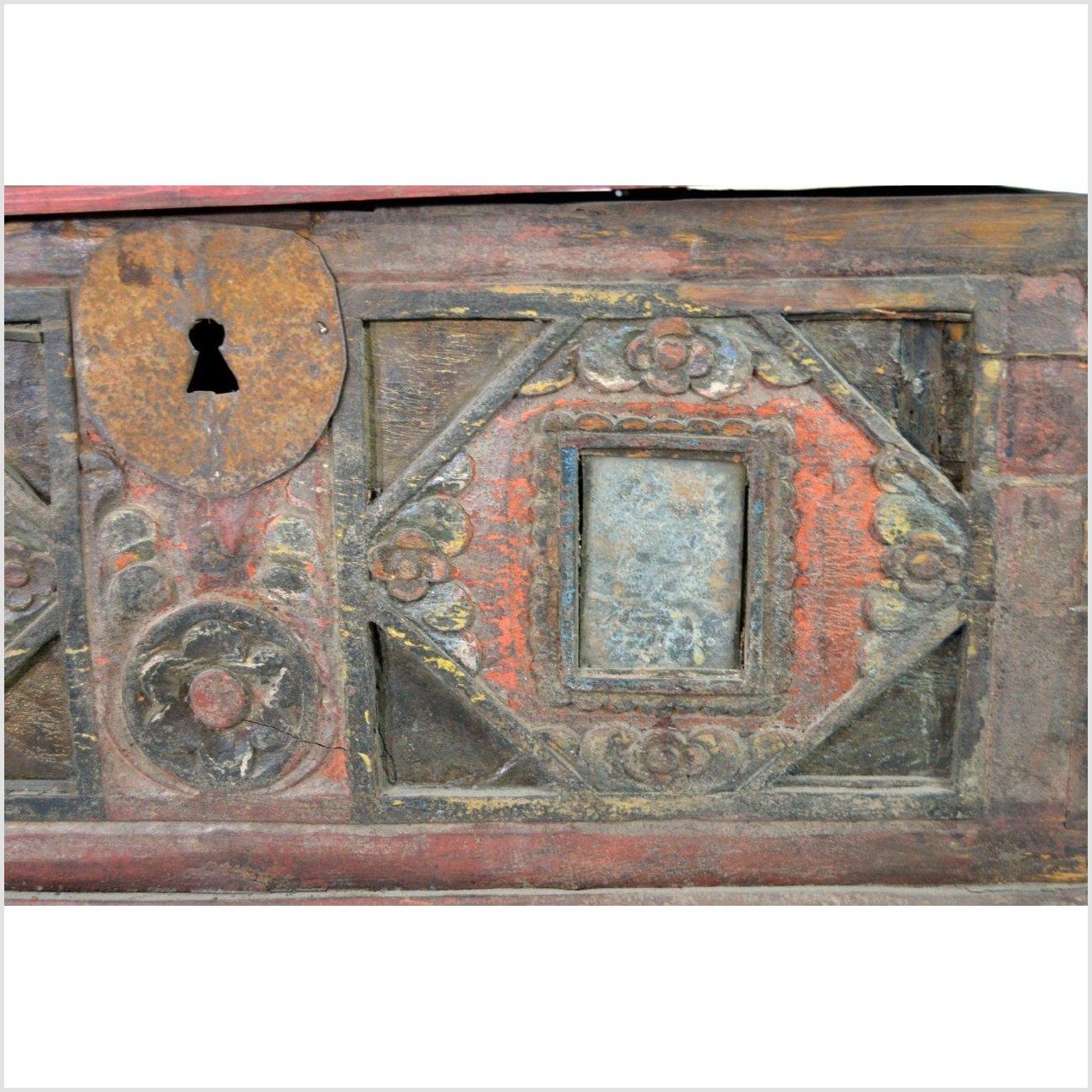 India Hand Carved Bridal Chest-3. Asian & Chinese Furniture, Art, Antiques, Vintage Home Décor for sale at FEA Home