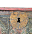 India Hand Carved Bridal Chest-5. Asian & Chinese Furniture, Art, Antiques, Vintage Home Décor for sale at FEA Home