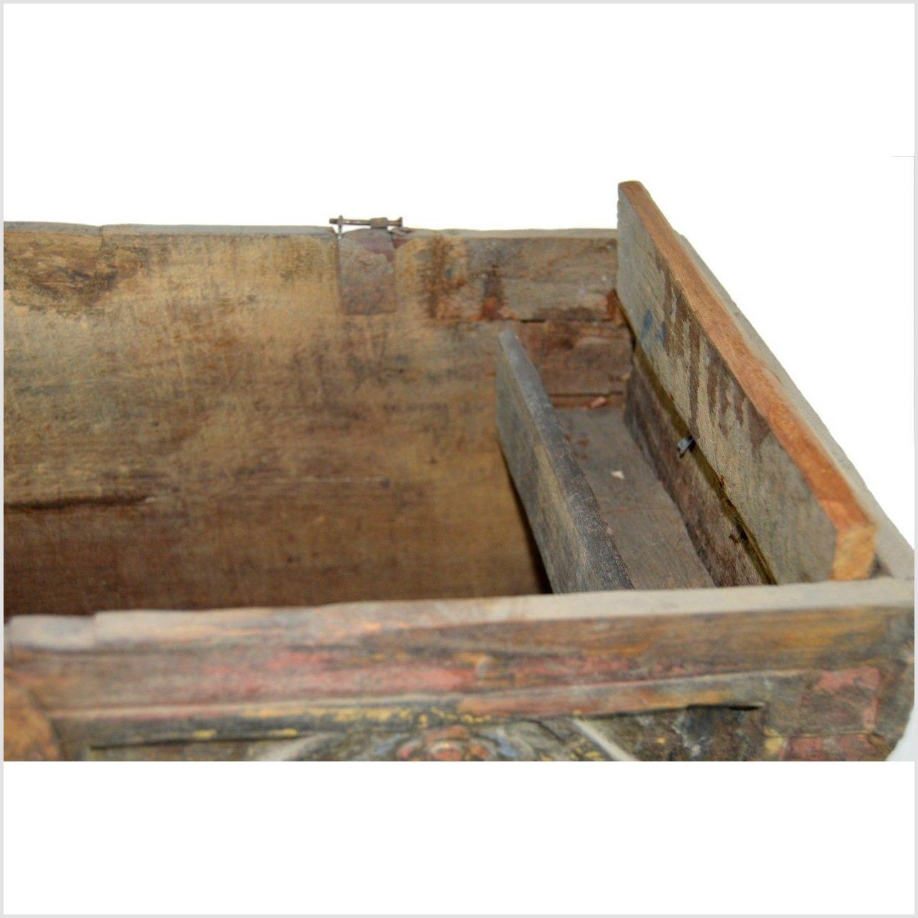 India Hand Carved Bridal Chest-8. Asian & Chinese Furniture, Art, Antiques, Vintage Home Décor for sale at FEA Home