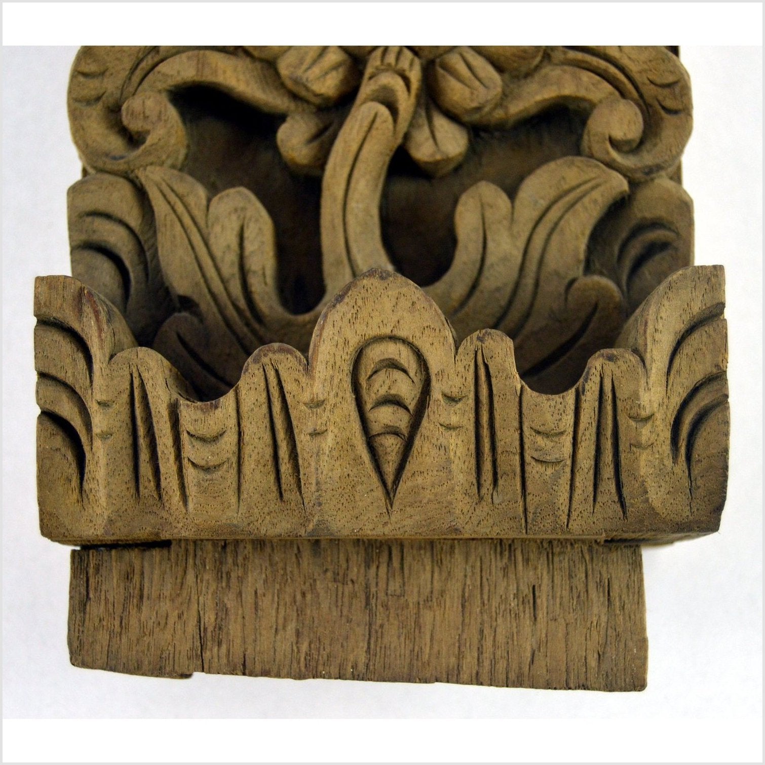 India Hand Carved Temple Plaque-7. Asian & Chinese Furniture, Art, Antiques, Vintage Home Décor for sale at FEA Home