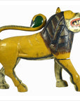 India Hand Carved Wooden Lion-5. Asian & Chinese Furniture, Art, Antiques, Vintage Home Décor for sale at FEA Home