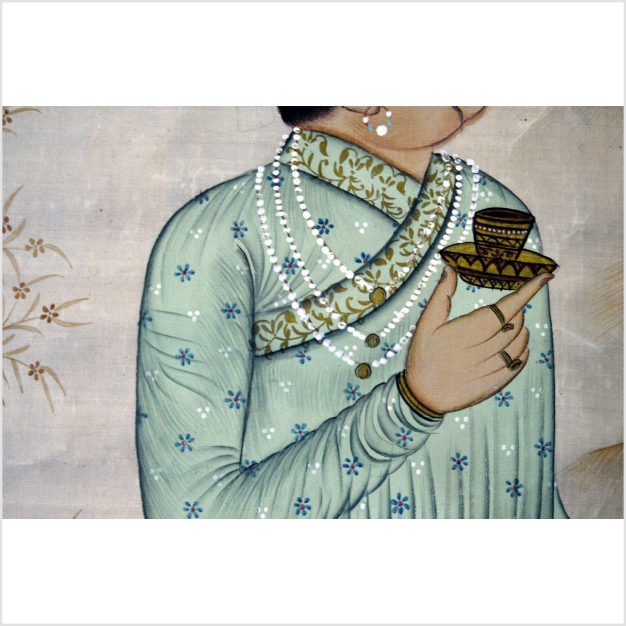India Silk Tapestry-3. Asian & Chinese Furniture, Art, Antiques, Vintage Home Décor for sale at FEA Home