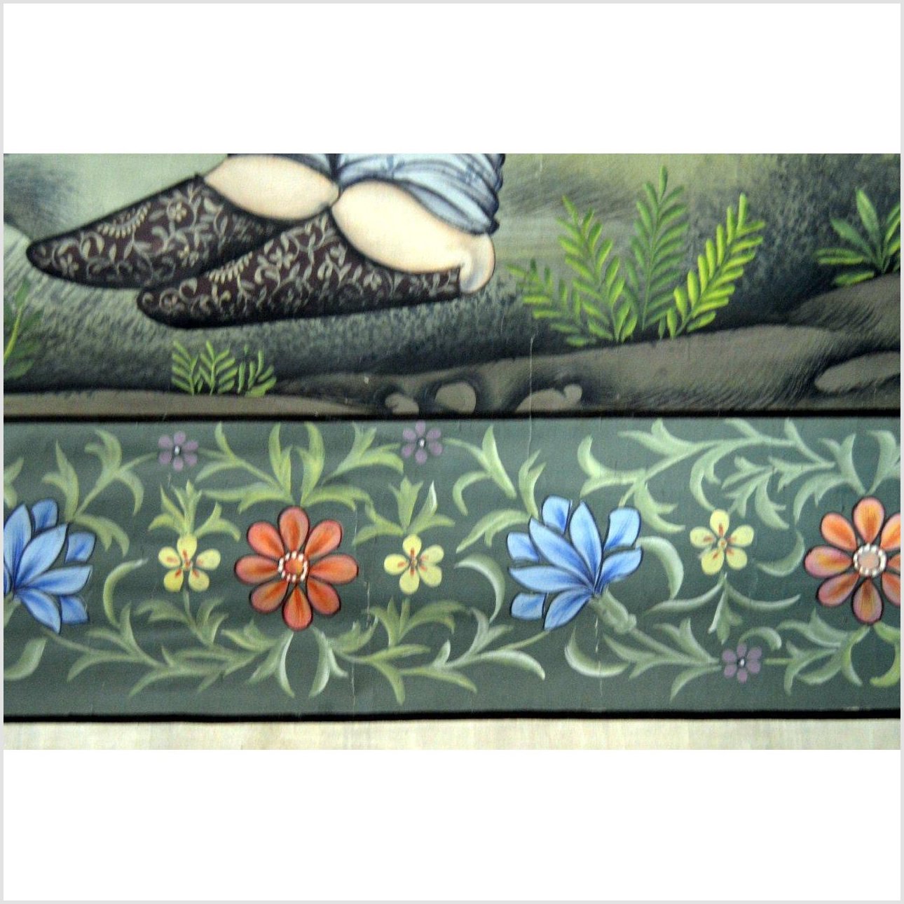 India Silk Tapestry-10. Asian & Chinese Furniture, Art, Antiques, Vintage Home Décor for sale at FEA Home