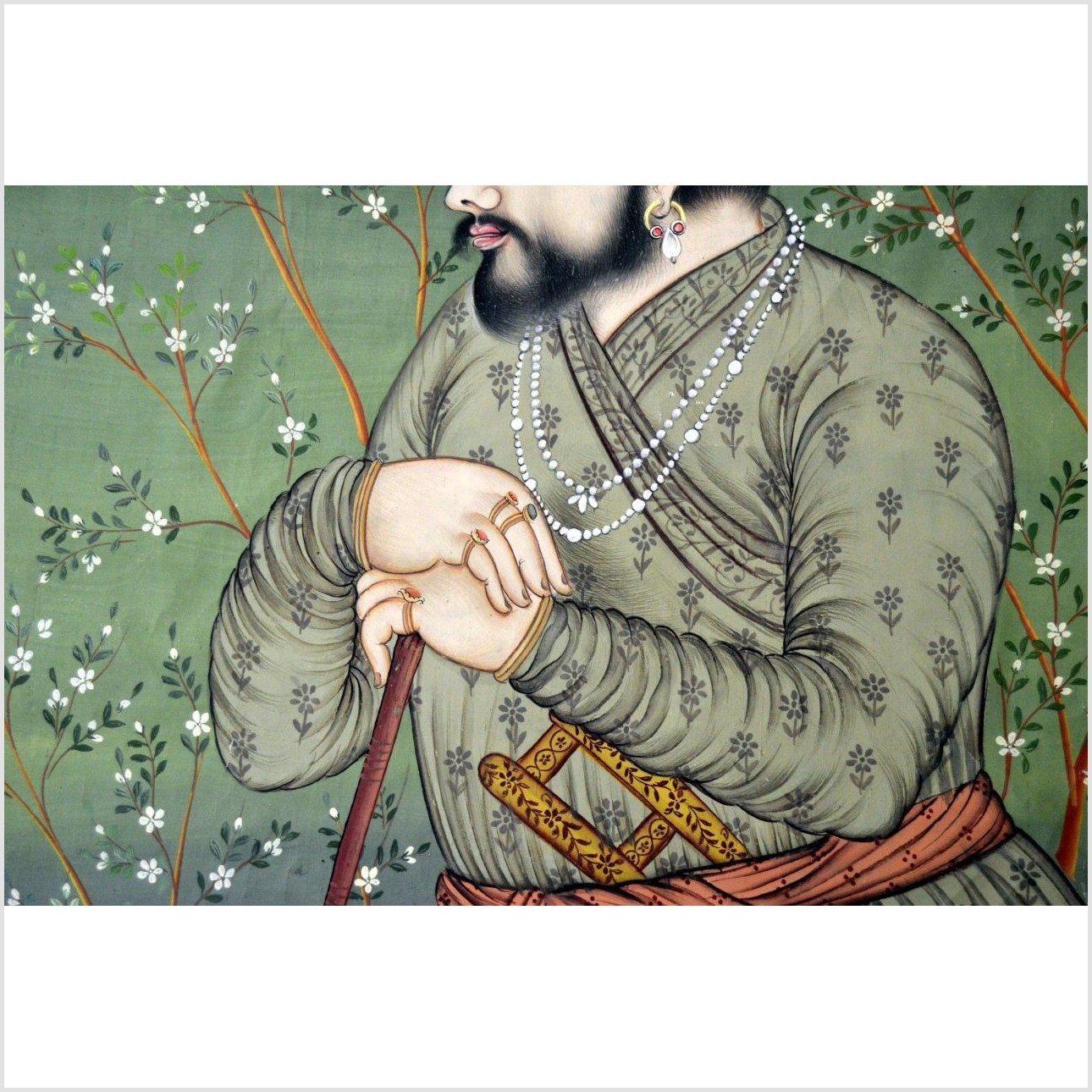 India Silk Tapestry-3. Asian & Chinese Furniture, Art, Antiques, Vintage Home Décor for sale at FEA Home