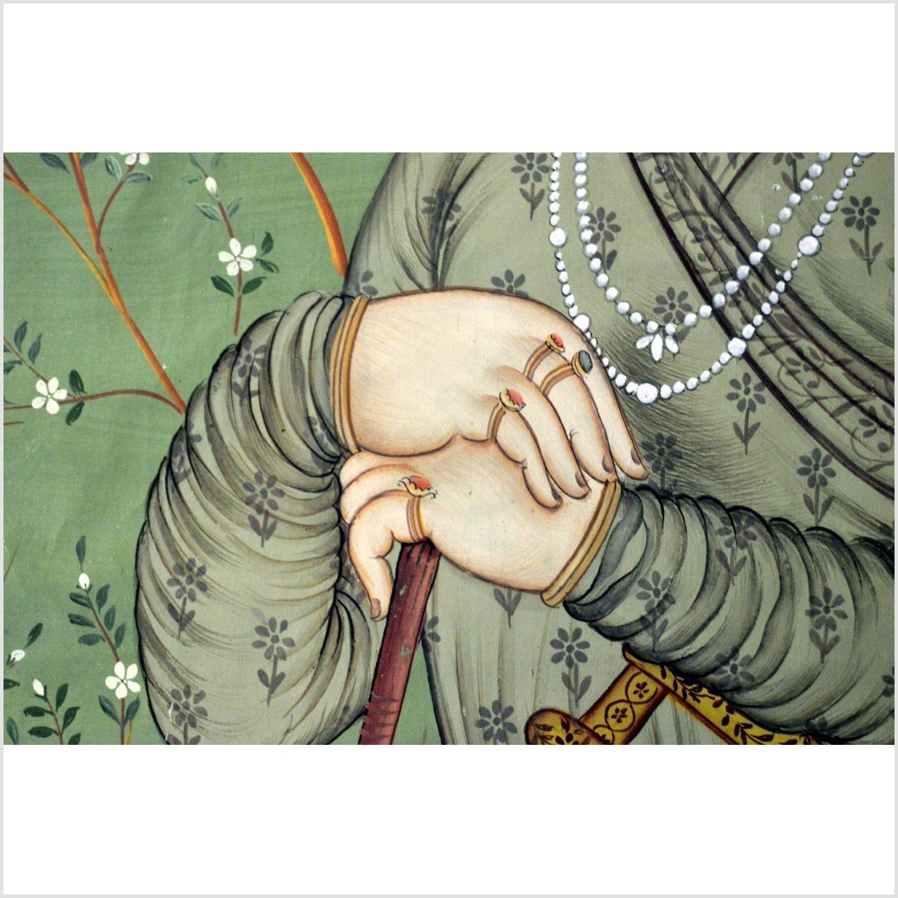 India Silk Tapestry-4. Asian & Chinese Furniture, Art, Antiques, Vintage Home Décor for sale at FEA Home