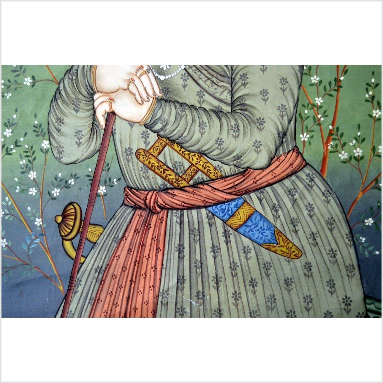 India Silk Tapestry-6. Asian & Chinese Furniture, Art, Antiques, Vintage Home Décor for sale at FEA Home