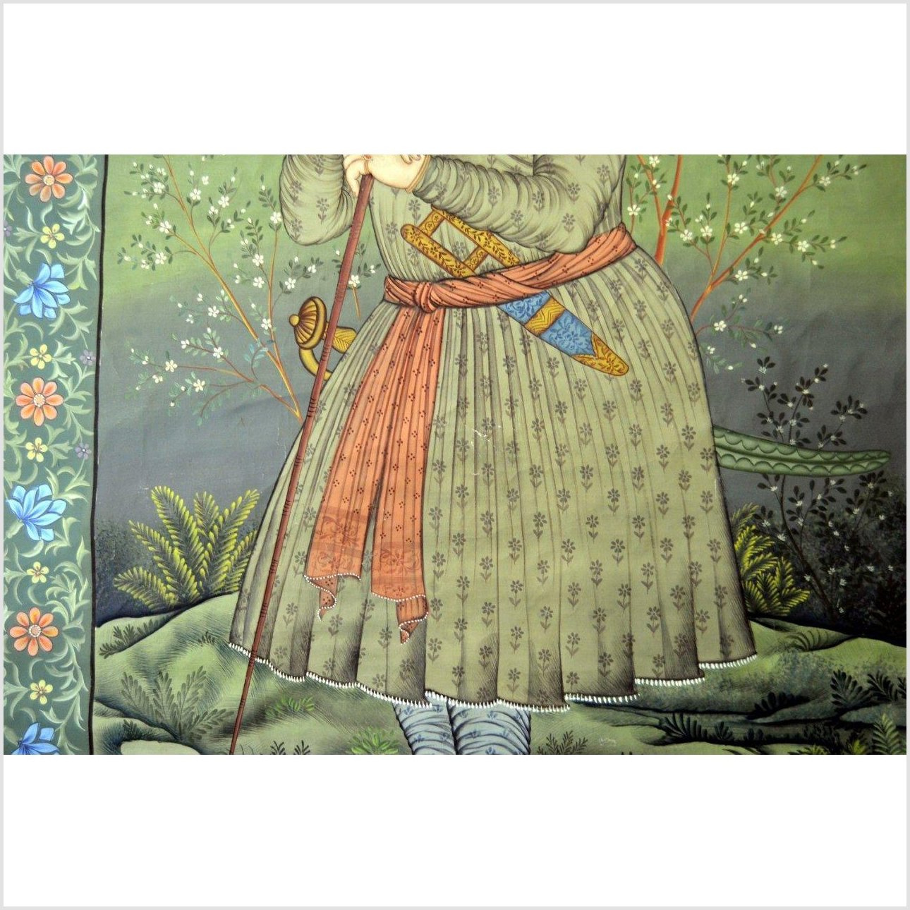 India Silk Tapestry-7. Asian & Chinese Furniture, Art, Antiques, Vintage Home Décor for sale at FEA Home