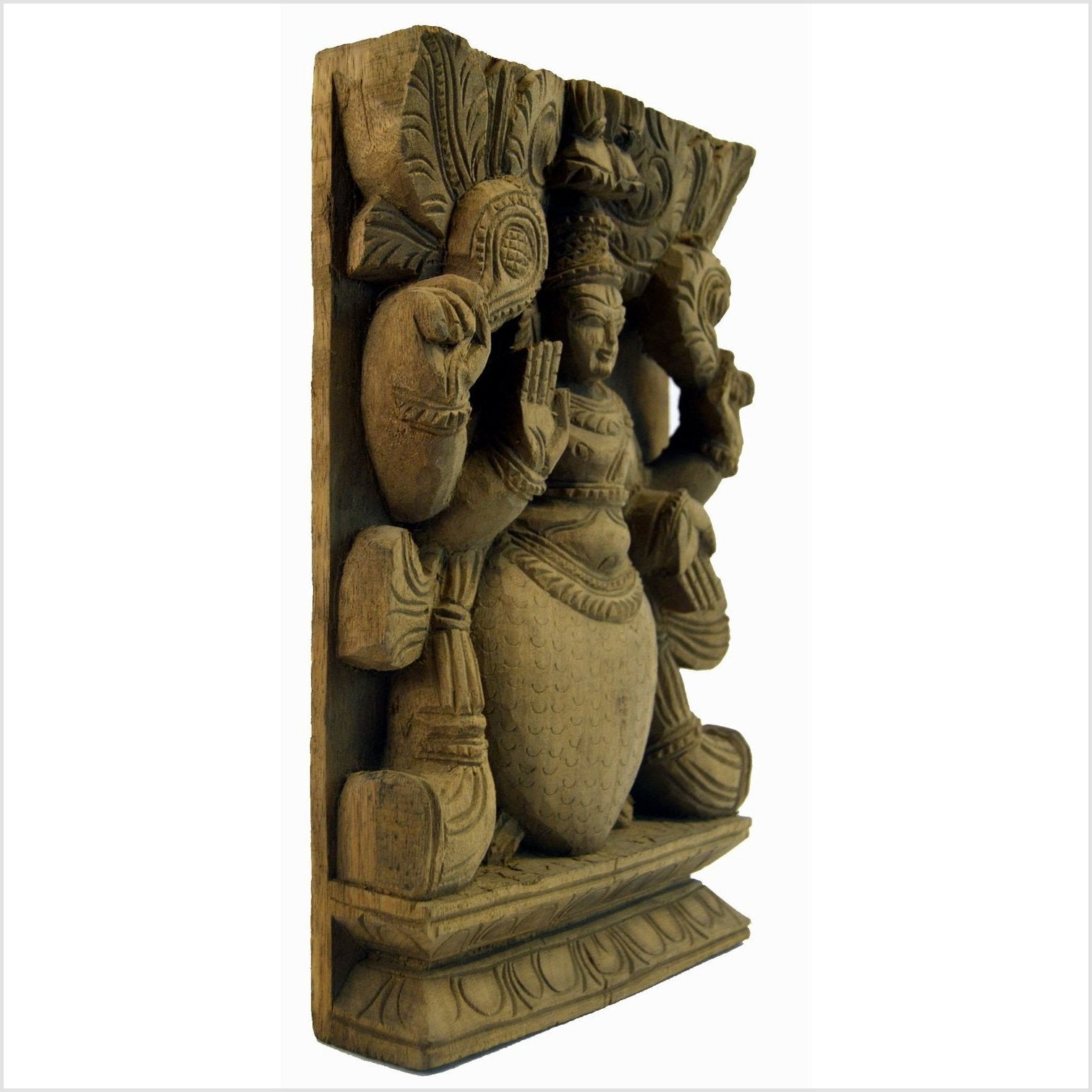 India Temple Sheesham Wood Carving-2. Asian & Chinese Furniture, Art, Antiques, Vintage Home Décor for sale at FEA Home