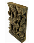 India Temple Sheesham Wood Carving-2. Asian & Chinese Furniture, Art, Antiques, Vintage Home Décor for sale at FEA Home