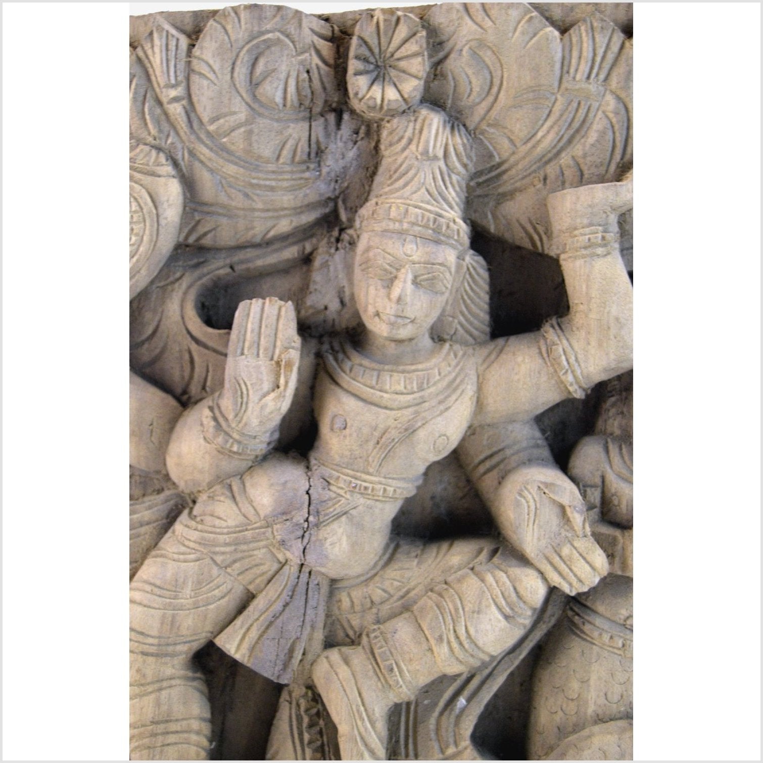 India Temple Sheesham Wood Carving-3. Asian & Chinese Furniture, Art, Antiques, Vintage Home Décor for sale at FEA Home
