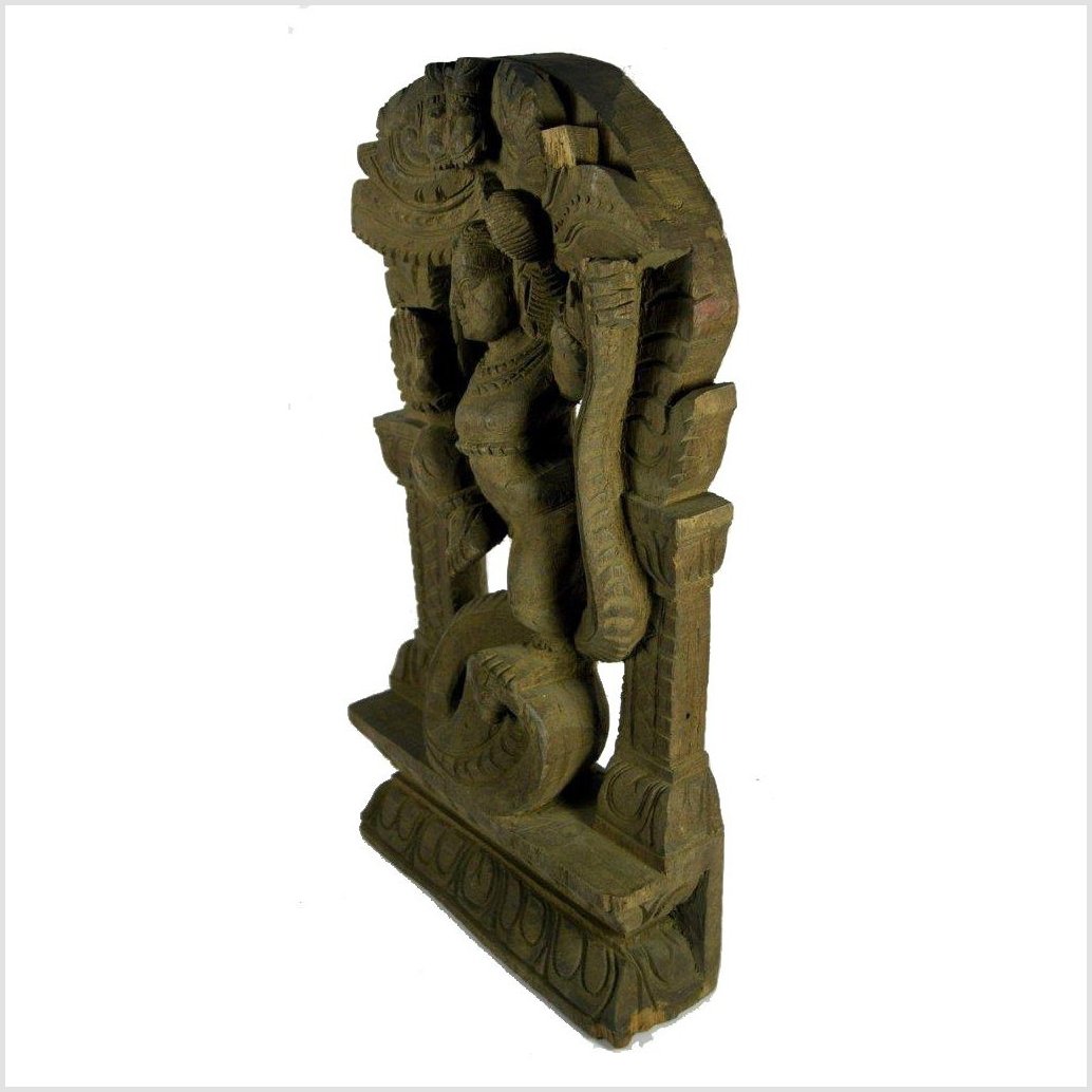 India Temple Sheesham Wood Carving-2. Asian & Chinese Furniture, Art, Antiques, Vintage Home Décor for sale at FEA Home