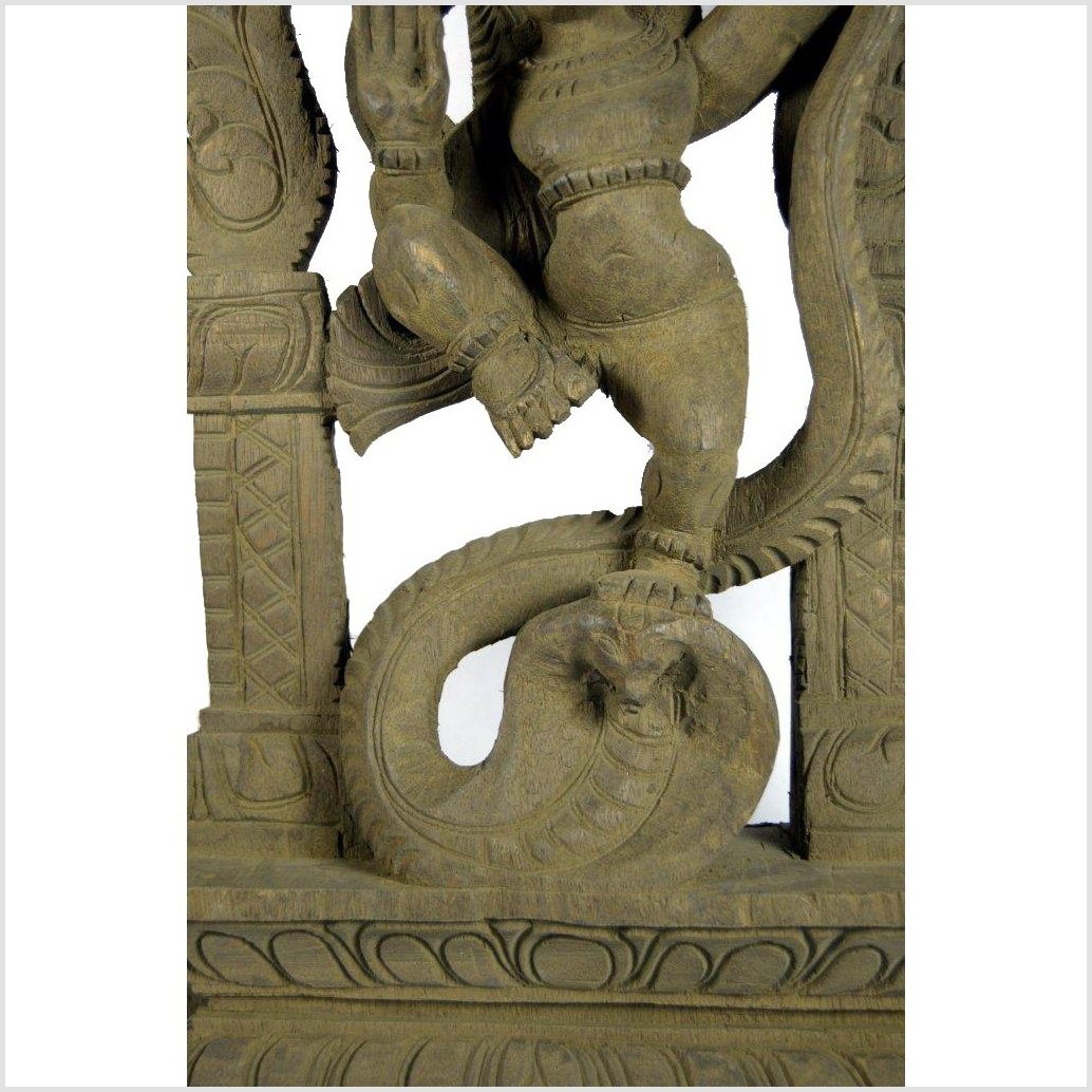 India Temple Sheesham Wood Carving-6. Asian & Chinese Furniture, Art, Antiques, Vintage Home Décor for sale at FEA Home