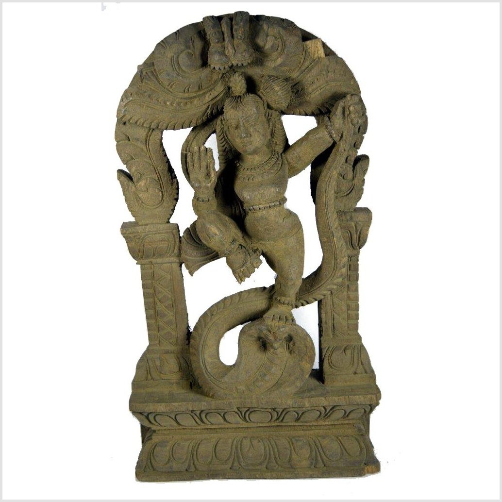India Temple Sheesham Wood Carving-1. Asian & Chinese Furniture, Art, Antiques, Vintage Home Décor for sale at FEA Home