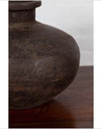 Indian 19th Century Metal Water Jar with Generous Belly and Protruding Lip-8. Asian & Chinese Furniture, Art, Antiques, Vintage Home Décor for sale at FEA Home