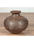 Indian 19th Century Metal Water Jug with Generous Belly and Protruding Lip-12. Asian & Chinese Furniture, Art, Antiques, Vintage Home Décor for sale at FEA Home