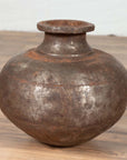 Indian 19th Century Metal Water Jug with Generous Belly and Protruding Lip-13. Asian & Chinese Furniture, Art, Antiques, Vintage Home Décor for sale at FEA Home