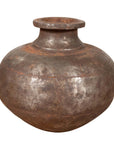 Indian 19th Century Metal Water Jug with Generous Belly and Protruding Lip-1. Asian & Chinese Furniture, Art, Antiques, Vintage Home Décor for sale at FEA Home