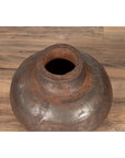 Indian 19th Century Metal Water Jug with Generous Belly and Protruding Lip-6. Asian & Chinese Furniture, Art, Antiques, Vintage Home Décor for sale at FEA Home