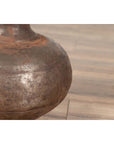 Indian 19th Century Metal Water Jug with Generous Belly and Protruding Lip-10. Asian & Chinese Furniture, Art, Antiques, Vintage Home Décor for sale at FEA Home