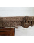 Indian Antique 19th Century Architectural Temple Molding with Carved Animals-11. Asian & Chinese Furniture, Art, Antiques, Vintage Home Décor for sale at FEA Home