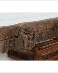 Indian Antique 19th Century Architectural Temple Molding with Carved Animals-13. Asian & Chinese Furniture, Art, Antiques, Vintage Home Décor for sale at FEA Home