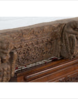 Indian Antique 19th Century Architectural Temple Molding with Carved Animals-14. Asian & Chinese Furniture, Art, Antiques, Vintage Home Décor for sale at FEA Home
