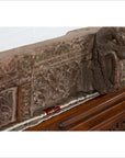 Indian Antique 19th Century Architectural Temple Molding with Carved Animals-17. Asian & Chinese Furniture, Art, Antiques, Vintage Home Décor for sale at FEA Home