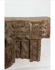 Indian Antique 19th Century Architectural Temple Molding with Carved Animals-20. Asian & Chinese Furniture, Art, Antiques, Vintage Home Décor for sale at FEA Home
