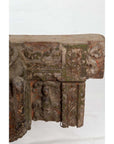 Indian Antique 19th Century Architectural Temple Molding with Carved Animals-20. Asian & Chinese Furniture, Art, Antiques, Vintage Home Décor for sale at FEA Home