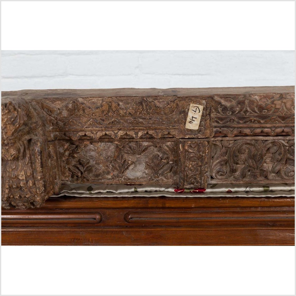 Indian Antique 19th Century Architectural Temple Molding with Carved Animals-7. Asian & Chinese Furniture, Art, Antiques, Vintage Home Décor for sale at FEA Home