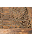 Indian Antique Window Grate Made into a Coffee Table with Turned Baluster Legs-10. Asian & Chinese Furniture, Art, Antiques, Vintage Home Décor for sale at FEA Home