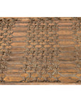 Indian Antique Window Grate Made into a Coffee Table with Turned Baluster Legs-11. Asian & Chinese Furniture, Art, Antiques, Vintage Home Décor for sale at FEA Home