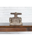 Indian Antique Wooden Hand Noodle Maker with Carved Elephant and Vice Press-5. Asian & Chinese Furniture, Art, Antiques, Vintage Home Décor for sale at FEA Home