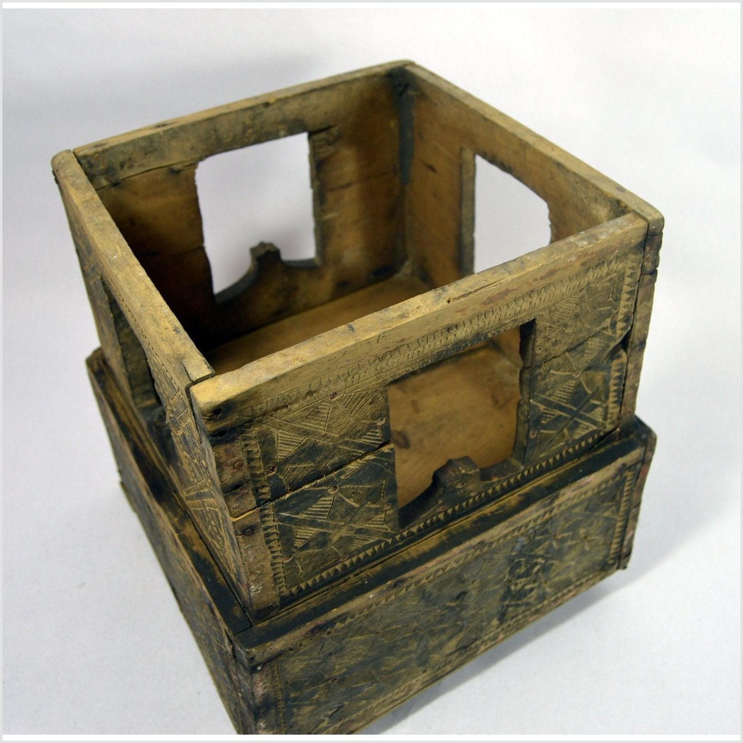 Indian Betel Nut Box-3. Asian & Chinese Furniture, Art, Antiques, Vintage Home Décor for sale at FEA Home