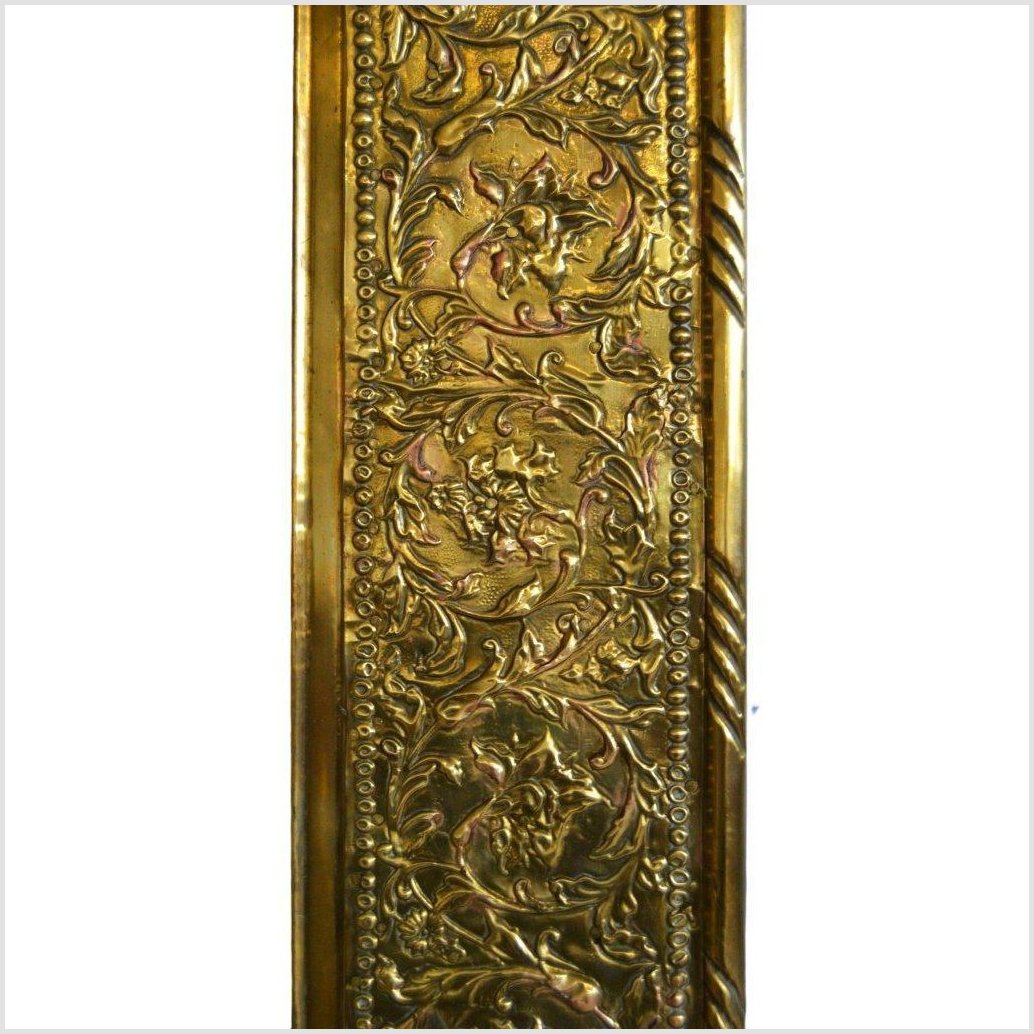 Indian Gold Repoussé Rectangular Frame-6. Asian & Chinese Furniture, Art, Antiques, Vintage Home Décor for sale at FEA Home