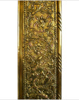 Indian Gold Repoussé Rectangular Frame-6. Asian & Chinese Furniture, Art, Antiques, Vintage Home Décor for sale at FEA Home