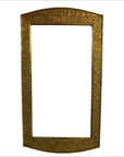 Indian Gold Repoussé Rectangular Frame-1. Asian & Chinese Furniture, Art, Antiques, Vintage Home Décor for sale at FEA Home