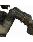 Indian Kerala Hand Carved Wooden Horse-10. Asian & Chinese Furniture, Art, Antiques, Vintage Home Décor for sale at FEA Home