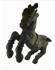 Indian Kerala Hand Carved Wooden Horse-8. Asian & Chinese Furniture, Art, Antiques, Vintage Home Décor for sale at FEA Home