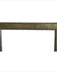 Indian Repoussé Rectangular Frame-2. Asian & Chinese Furniture, Art, Antiques, Vintage Home Décor for sale at FEA Home