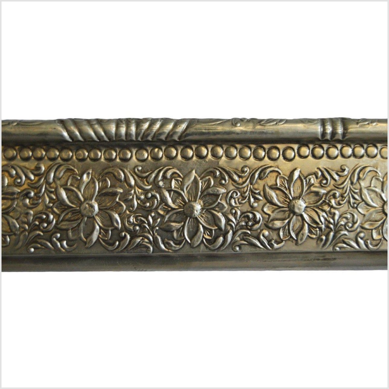 Indian Repoussé Rectangular Frame-4. Asian & Chinese Furniture, Art, Antiques, Vintage Home Décor for sale at FEA Home
