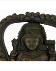 Indian Temple Brass Plaque-2. Asian & Chinese Furniture, Art, Antiques, Vintage Home Décor for sale at FEA Home