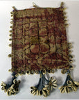 Indian Traditional Hand Sewn Cloth with Shell Accents-5. Asian & Chinese Furniture, Art, Antiques, Vintage Home Décor for sale at FEA Home