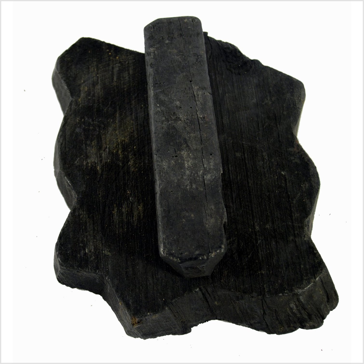 Indian Wooden Ink Block-4. Asian & Chinese Furniture, Art, Antiques, Vintage Home Décor for sale at FEA Home