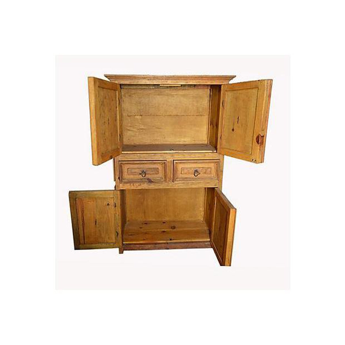 Vintage Natural Wood Indonesian Armoire-3. Asian & Chinese Furniture, Art, Antiques, Vintage Home Décor for sale at FEA Home