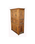 Vintage Natural Wood Indonesian Armoire-4. Asian & Chinese Furniture, Art, Antiques, Vintage Home Décor for sale at FEA Home