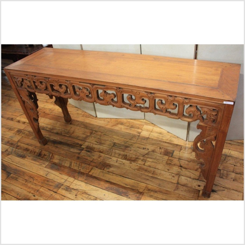 Hand-Carved Javanese Table-4. Asian & Chinese Furniture, Art, Antiques, Vintage Home Décor for sale at FEA Home