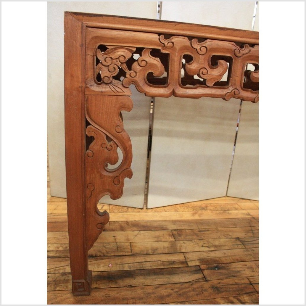 Hand-Carved Javanese Table-6. Asian & Chinese Furniture, Art, Antiques, Vintage Home Décor for sale at FEA Home