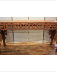 Hand-Carved Javanese Table-1. Asian & Chinese Furniture, Art, Antiques, Vintage Home Décor for sale at FEA Home