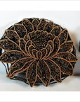 Indonesian COPPER BATIK INK BLOCKS-2. Asian & Chinese Furniture, Art, Antiques, Vintage Home Décor for sale at FEA Home
